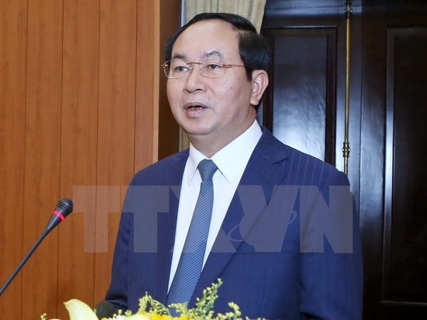 Chủ tịch nước Trần Đại Quang tuyên thệ nhậm chức - ảnh 1